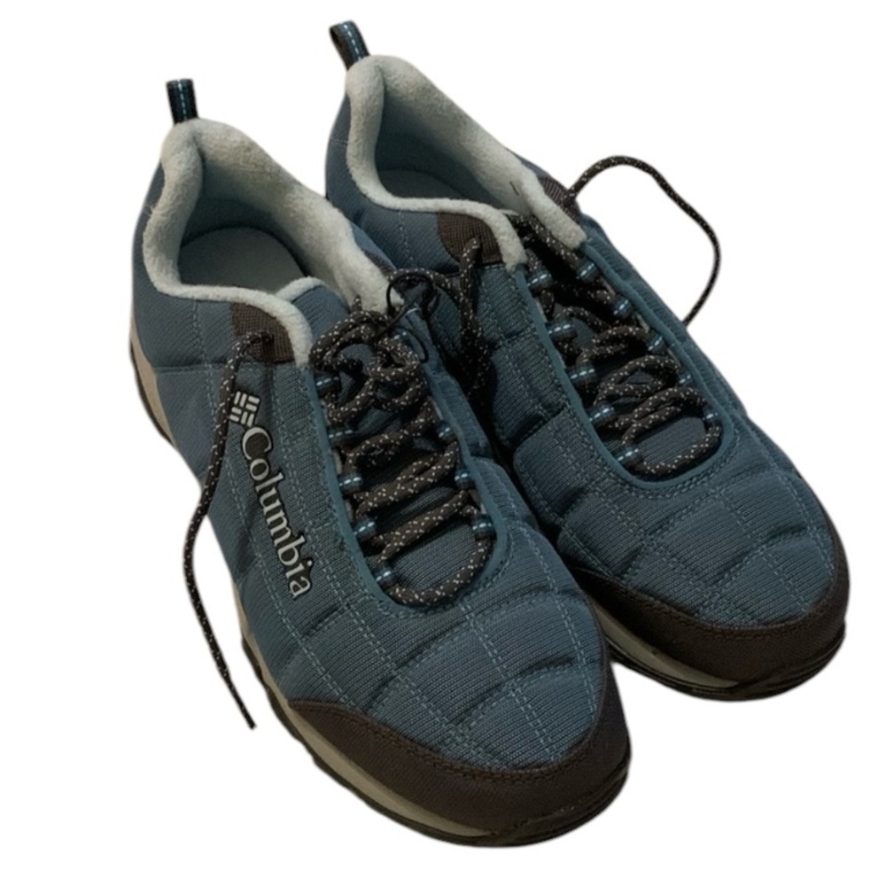 NWOT Columbia FireCamp Fleece Lined Hiking Shoe Womens size 10 Mountain Mist